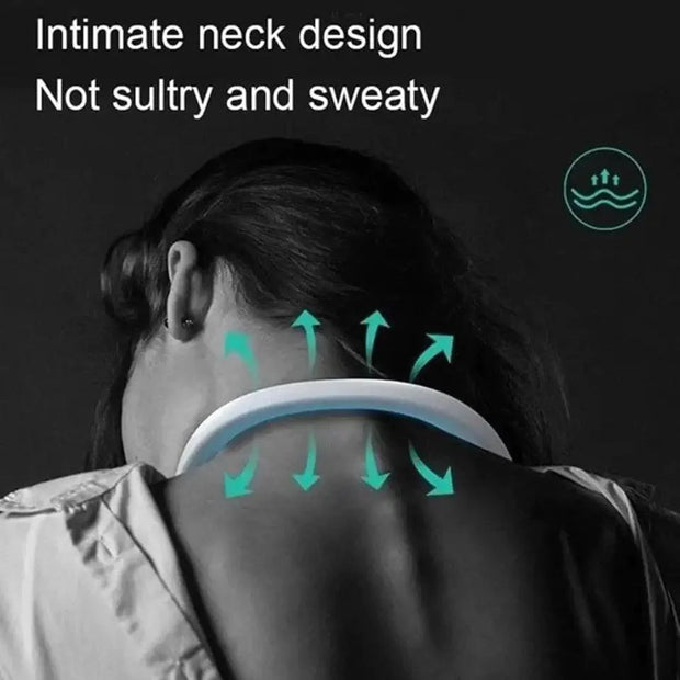 Wearable Neck Fan – Hands‑Free Cooling