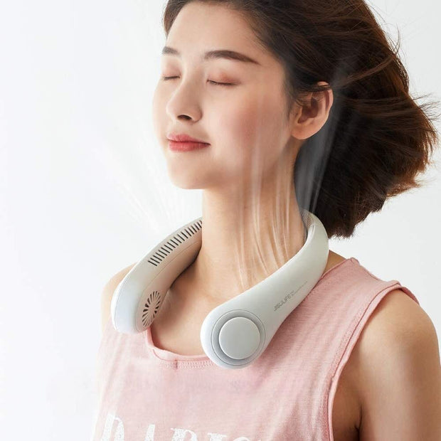 Wearable Neck Fan – Hands‑Free Cooling