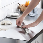 Premium 304 Stainless Steel Cutting Board – Non-Stick, Heavy-Duty, Easy to Clean – Ideal for Baking, Kneading, and Vegetable Prep