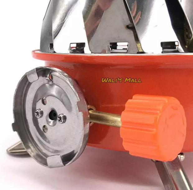 Kovar K-203 Portable Windproof Camping Stove – Outdoor Cooking with Carry Bag