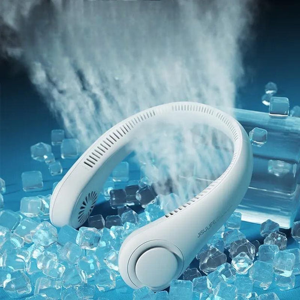 Wearable Neck Fan – Hands‑Free Cooling
