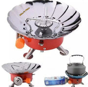 Kovar K-203 Portable Windproof Camping Stove – Outdoor Cooking with Carry Bag