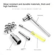 AIWA 40PCS Combination Socket Wrench Set – Heavy Duty, Metric & SAE, Chrome Finish