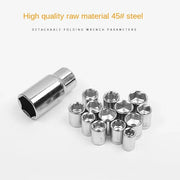AIWA 40PCS Combination Socket Wrench Set – Heavy Duty, Metric & SAE, Chrome Finish