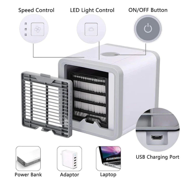 Arctic air cooler, Mini Portable Air Conditioner – Your Personal Chill Zone